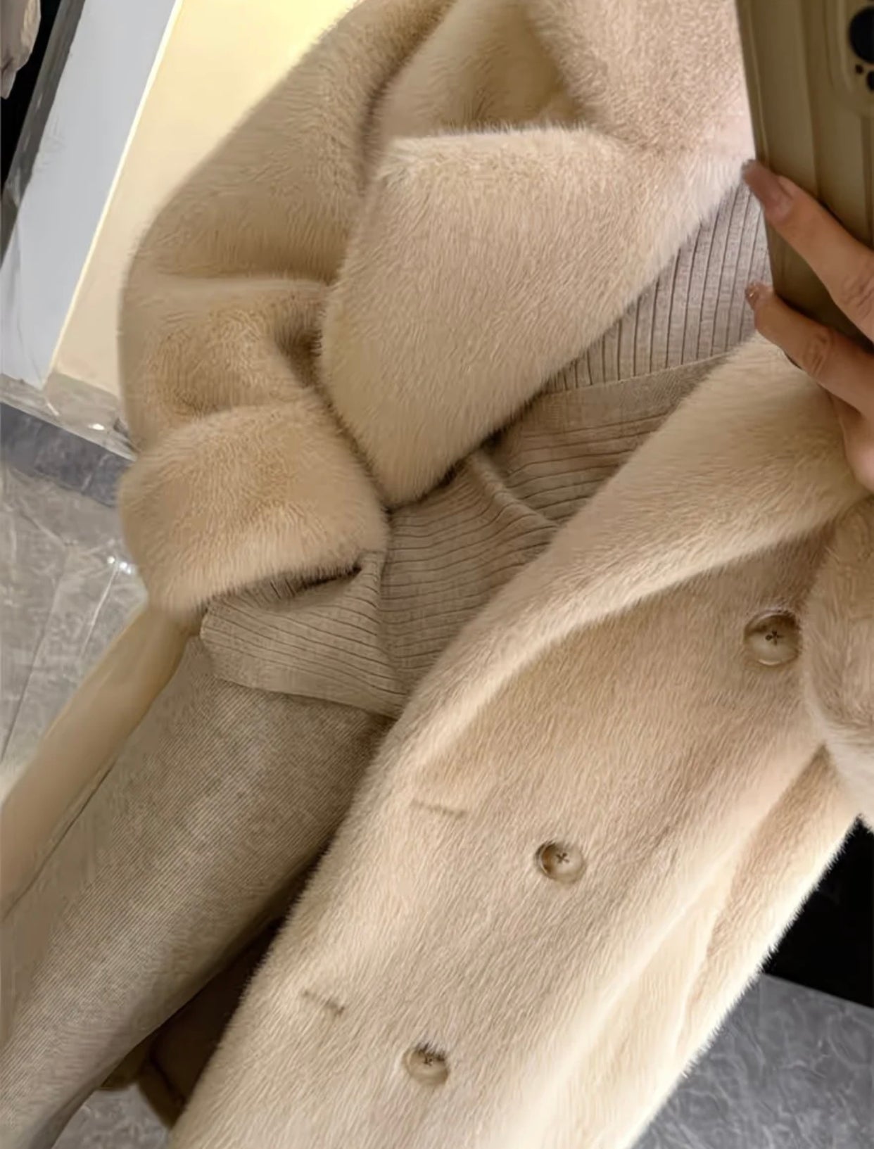 Boa-fur Coat