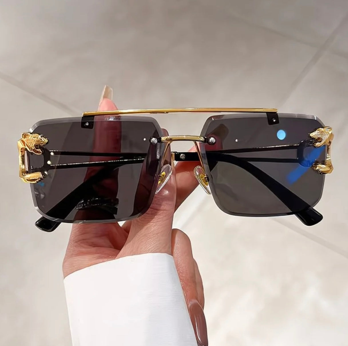 Leopard Lense Sunglasses