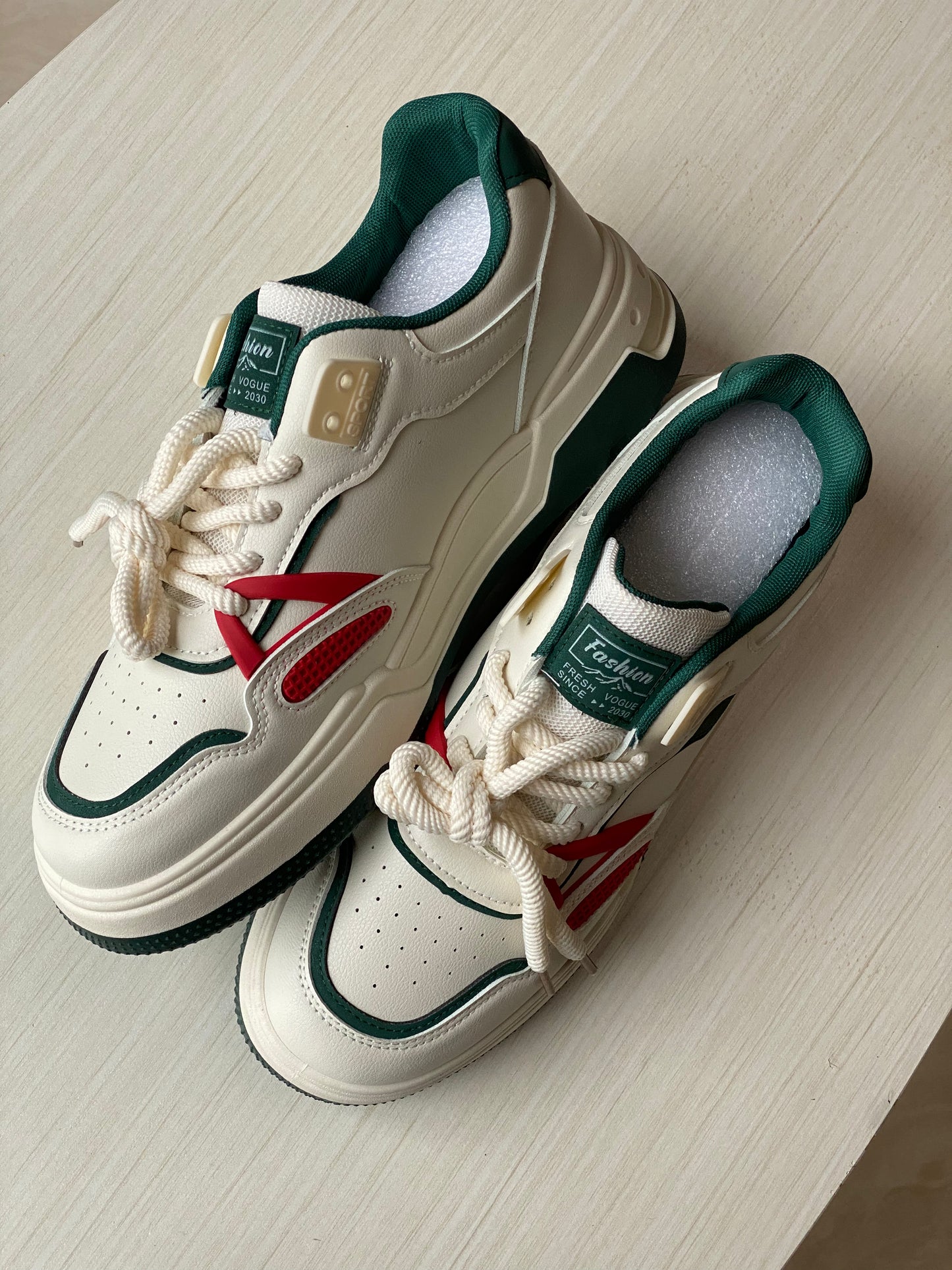 Men's Lace-Up Sneakers.