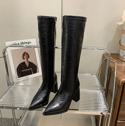 Monroe High Knee Boots